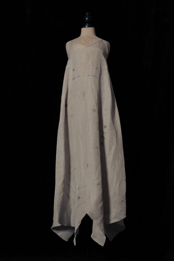 Mutedance 25 Spring/Summer Linen/Silk Printed Long Skirt MD-MD25SS113-LINEN